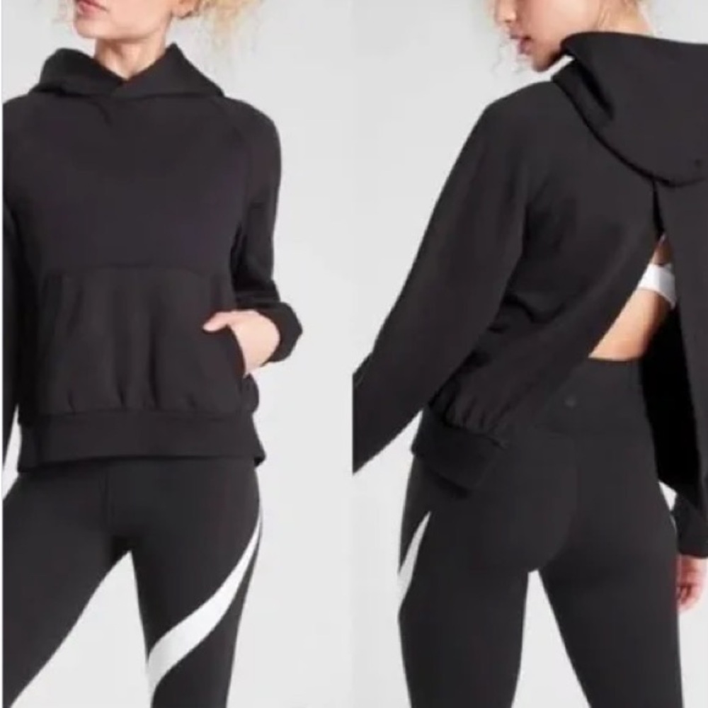 Athleta split back sweatshirt XXS